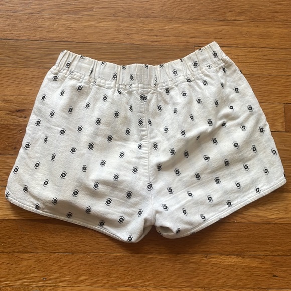 Madewell Linen Boxer Style Printed Shorts - Picture 2 of 8